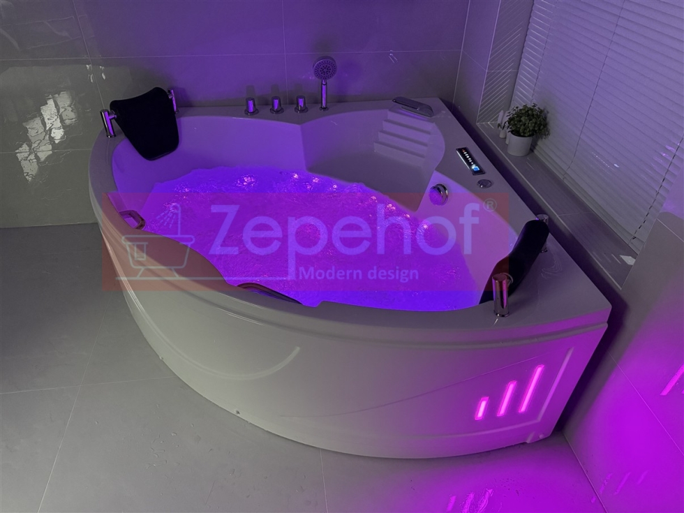 Wanna z hydromasażem C-3088 narożna 150cmx150cmx59cm