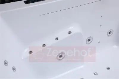 Wanna z hydromasażem EB-869 prostokątna 180cmx88cmx65cm DYSZE LEDOWE, PILOT