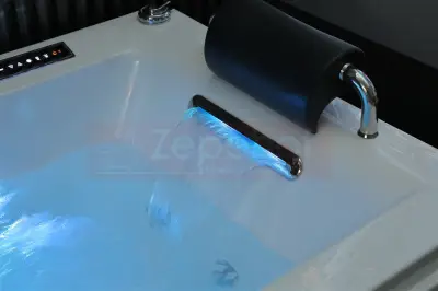 Wirujące dysze Wanna z hydromasażem BC-638B prostokątna 180cmx80cmx73cm z podgrzewaczem+pilot
