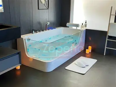 Wanna z hydromasażem C-503 LEWA prostokątna 170cmx80cmx59cm