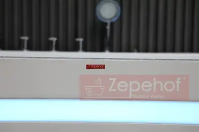 Wanna z hydromasażem EB-D871 prostokątna 180cmx100cmx65cm DYSZE OBROTOWE, MASAŻ KARKU, WODOSPADY, PILOT