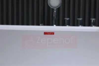 Wanna z hydromasażem EB-185 prostokątna 170cmx85cmx58cm DYSZE OBROTOWE, MASAŻ KARKU, WODOSPADY, PILOT
