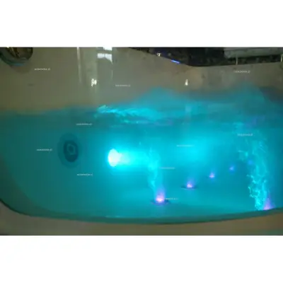 Wanna z hydromasażem CL-3133 prostokątna 170cmx80cmx59cm prawa