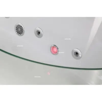 Wanna z hydromasażem C-3132 prostokątna 150cmx75cmx59cm prawa