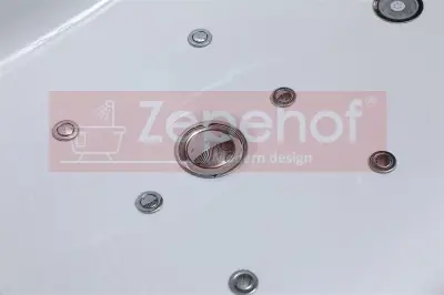 Wanna z hydromasażem EB-D710 prostokątna 170cmx80cmx60cm z podgrzewaczem+pilot