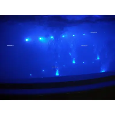 Wanna z hydromasażem C-3131 LED ZEWNĘTRZNY narożna 150cmx150cmx59cm chromoterapia