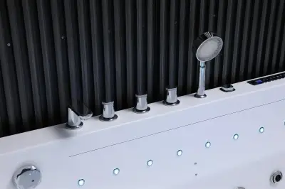 BATERIA ZAWÓR GŁOWICA DO WANNY Z HYDROMASAŻEM BATERII NAWANNOWEJ OTWOROWEJ