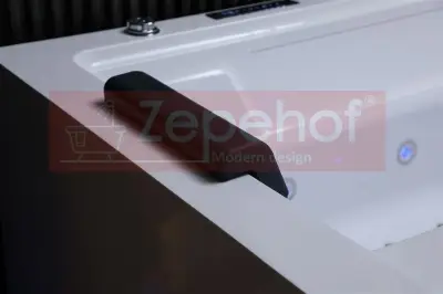 Wanna z hydromasażem EB-D874 prostokątna 184cmx120cmx68cm 2 osobowa, WODOSPADY, MASAŻ KARKU, PILOT