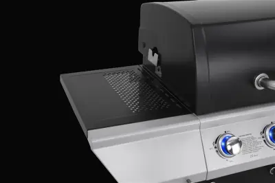 Grill gazowy Garmaz Premium Line 17,2kW 5+1 palników E70J61J25-SB pokrętła LED