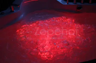 Wanna narożna z hydromasażem BS-608B 155cmx155cmx57cm DYSZE OBROTOWE+pilot