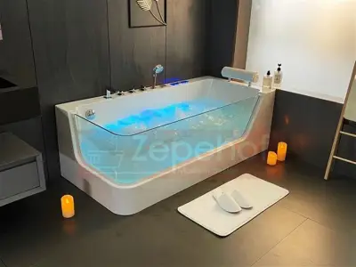 Wanna z hydromasażem C-503 LEWA prostokątna 170cmx80cmx59cm