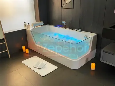 Wanna z hydromasażem C-503 PRAWA prostokątna 170cmx80cmx59cm