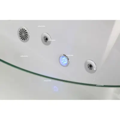 Wanna z hydromasażem C-3132 prostokątna 150cmx75cmx59cm prawa
