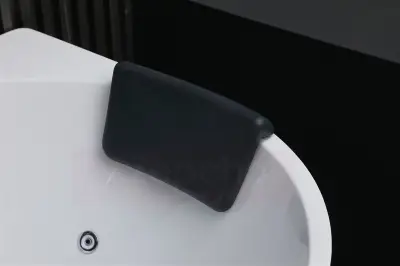 Wanna z hydromasażem EB-802 B prostokątna 150cmx75cmx60cm DYSZE OBROTOWE, PILOT