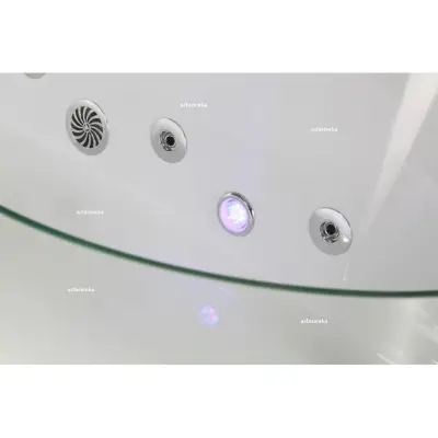 Wanna z hydromasażem C-3132 prostokątna 150cmx75cmx59cm prawa