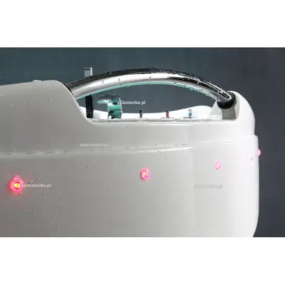 Wanna z hydromasażem C-031 narożna 150cmx150cmx68cm 2-osobowa chromoterapia