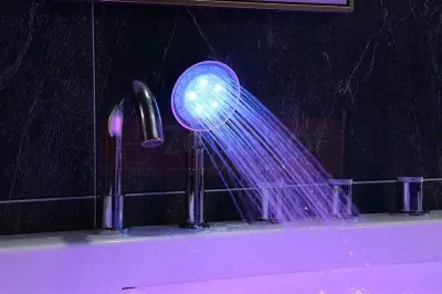 Wanna z hydromasażem EBX-1002 prostokątna LEWA 170cmx90cmx68cm z podgrzewaczem+pilot