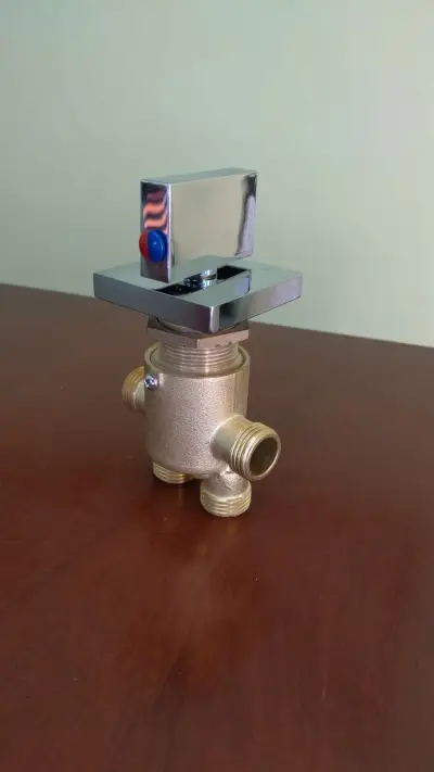 BATERIA NAWANNOWA ZAWÓR ZAWORY GŁOWICA KOMPLET 3 SZTUKI WANNA Z HYDROMASAŻ
