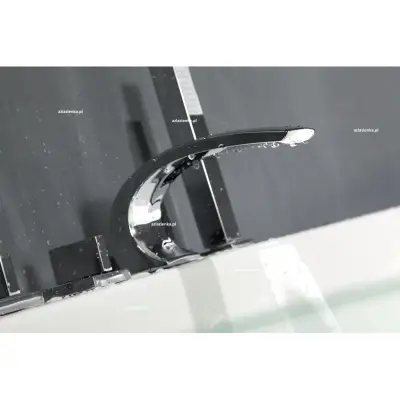 Wanna z hydromasażem C-3131 LED ZEWNĘTRZNY narożna 150cmx150cmx59cm chromoterapia