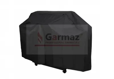 Grill gazowy Garmaz Premium Line MOC 24kW 6+1 palników + opiekacz + rożen elektryczny M61A65-SB-BB pokrętła LED