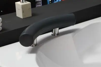 Wanna z hydromasażem EB-101 R PRAWA prostokątna 170cmx101cmx63cm  DYSZE OBROTOWE, PILOT