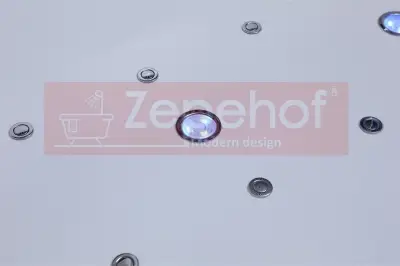 Wanna z hydromasażem EB-D874 prostokątna 184cmx120cmx68cm 2 osobowa, WODOSPADY, MASAŻ KARKU, PILOT