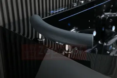 Czarna Wanna z hydromasażem EB-869 prostokątna 180cmx88cmx65cm MASAŻ DŁONI HIT!