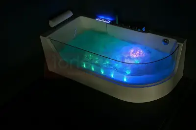 Wanna z hydromasażem CL-3133 prostokątna 170cmx80cmx59cm prawa