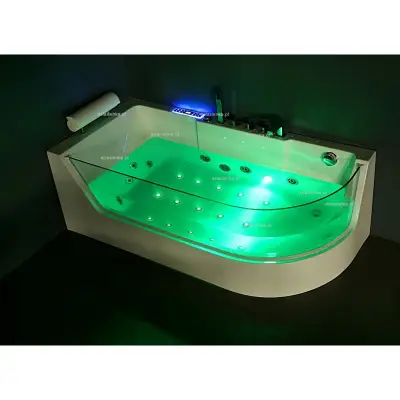 Wanna z hydromasażem CL-3133 prostokątna 170cmx80cmx59cm prawa