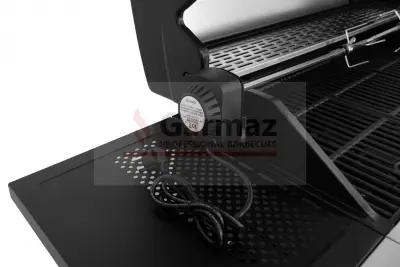Grill gazowy Garmaz Premium Line 17,2kW 5+1 palników E70J61J25-SB pokrętła LED
