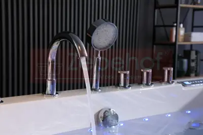 Wanna z hydromasażem BC-638B prostokątna 180cmx80cmx73cm z podgrzewaczem+pilot