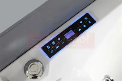 Wanna z hydromasażem C-3132 prostokątna 150cmx75cmx59cm lewa